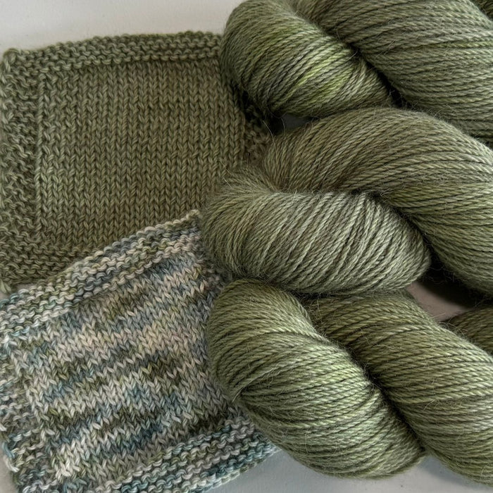 Valley Purl | Sport Weight Yarn | Cork Oak - Green Gable Alpacas