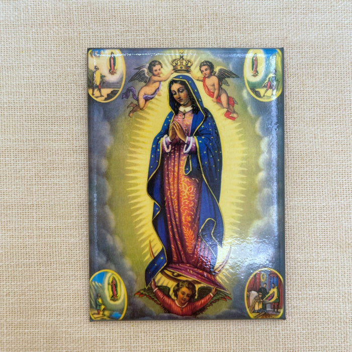 Virgin of  Guadalupe w/Images Magnet