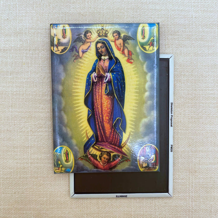 Virgin of  Guadalupe w/Images Magnet