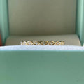 VVS D Moissanite Full Eternity Band: 10K, 14K Gold or Sterling Silver