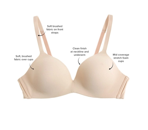 Wacoal How Perfect Wire Free Contour Bra 852189