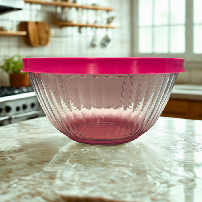 “Won’t Crack” XL - Extra Large Glass Bowl Replacement Lid for Pyrex, Anchor-Hocking, and more
