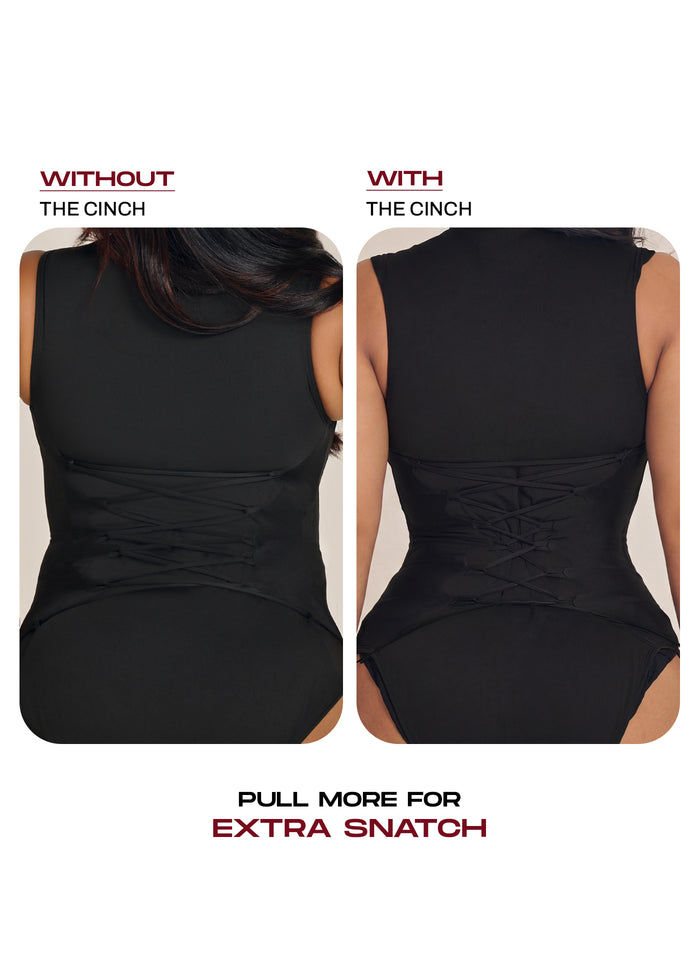Zipper Shapewear Swimsuit